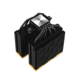 Kép 6/10 - DeepCool CPU Cooler - AK620 Zero Dark Zoria (28 dB; max, 117,21 m3/h; 4pin csatlakozó, 6 db heatpipe, 2x12cm, PWM)
