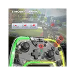 Kép 3/9 - Spirit of Gamer Gamepad Vezeték Nélküli - Pulse Bluetooth (BT, Vibration, PC/iOS/Android kompatibilis, fekete-kék)