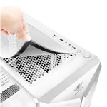 Kép 4/9 - Spirit of Gamer Számítógépház - CLONE 3 White (fekete, ablakos, 8x12cm ventilátor, alsó táp,  ATX, 1xUSB3.0, 2xUSB2.0)