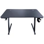 Kép 3/5 - The G-Lab Gamer Asztal - K-DESK-COBALT (113x60cm, fém, pohártartó, fejhallgatótartó, fekete)