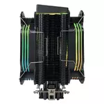 Kép 4/5 - Rampage CPU Cooler - OCTAGON C60 (max dB, 96,84 m3/h, 4 pin csatlakozó, 2x12cm, A-RGB, LED)