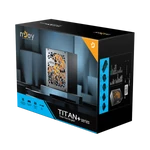 Kép 6/6 - NJOY Tápegység 550W - Titan+ 550 (80 Plus Bronze, Aktív PFC, 12cm)