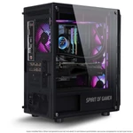 Kép 6/11 - Spirit of Gamer Számítógépház - Rogue VII RGB (fekete, ablakos, 6x12cm ventilátor, alsó táp,  ATX, 1xUSB3.0, 2xUSB2.0)