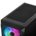 Kép 7/11 - Spirit of Gamer Számítógépház - Rogue VII RGB (fekete, ablakos, 6x12cm ventilátor, alsó táp,  ATX, 1xUSB3.0, 2xUSB2.0)