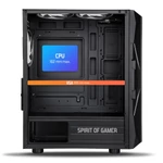 Kép 9/11 - Spirit of Gamer Számítógépház - Rogue VII RGB (fekete, ablakos, 6x12cm ventilátor, alsó táp,  ATX, 1xUSB3.0, 2xUSB2.0)