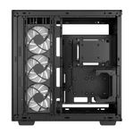 Kép 11/16 - DeepCool Számítógépház - CH780 (fekete, ablakos, 3x140mm ventilátor, Mini-ITX / Mico-ATX / ATX / E-ATX, 4xUSB3.0)