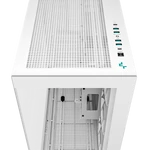 Kép 8/16 - DeepCool Számítógépház - CH780 WH (fehér, ablakos, 3x140mm ventilátor, Mini-ITX / Mico-ATX / ATX / E-ATX, 4xUSB3.0)