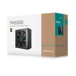 Kép 9/9 - DeepCool Tápegység 550W - PN550-D (80 Plus Gold, ATX3.1, PCI-E 5.1, Aktív PFC, 12cm)