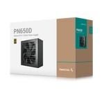 Kép 9/9 - DeepCool Tápegység 650W - PN650-D (80 Plus Gold, ATX3.1, PCI-E 5.1, Aktív PFC, 12cm)
