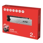 Kép 2/2 - ADATA SSD 2TB - XPG GAMMIX S60 (3D, M.2 PCIe Gen 4x4, r:5000 MB/s, w:4200 MB/s)