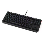 Kép 1/6 - Endorfy Billentyűzet - Thock TKL (RGB, Kailh Red Switch, mechanikus, 87 gomb, 1,8m, HU, fekete)