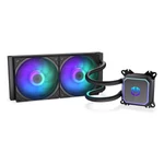 Kép 1/4 - Endorfy CPU Water Cooler - Navis F240 ARGB (vízhűtés, Fluctus 2x120 PWM ARGB, AIO, fekete)