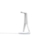 Kép 1/5 - The G-Lab Fejhallgató állvány - K STAND HYDROGEN W (fehér, 2xUSB3.0, 1xUSB-C, műanyag, RGB)