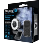 Kép 11/11 - Sandberg Webkamera - Streamer USB Webcam Pro Elite (2540x1440, Betekintési szög: 76°, fekete/ezüst)