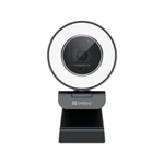 Kép 5/11 - Sandberg Webkamera - Streamer USB Webcam Pro Elite (2540x1440, Betekintési szög: 76°, fekete/ezüst)