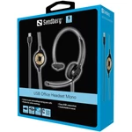 Kép 4/4 - Sandberg Fejhallgató - USB Office Headset Mono