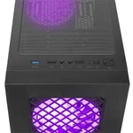 Kép 12/14 - Everest Számítógépház -  PLAID V1 (fekete; üveg; ATX; alsó táp; 4x120mm RGB, 1xUSB3.0 + 2xUSB2.0)
