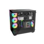 Kép 5/9 - Be Quiet! Számítógépház - LIGHT BASE 600 DX Black (ATX, edzett üveg oldallap, fekete)