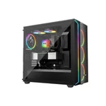 Kép 2/7 - Be Quiet! CPU Water Cooler - LIGHT LOOP 240mm Black (2x120mm, csatlakozó: 3pin, cső hossza: 400mm, fekete)