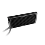Kép 5/7 - Be Quiet! CPU Water Cooler - LIGHT LOOP 240mm Black (2x120mm, csatlakozó: 3pin, cső hossza: 400mm, fekete)