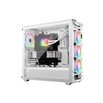Kép 2/7 - Be Quiet! CPU Water Cooler - LIGHT LOOP 360mm White (3x120mm, csatlakozó: 3pin, cső hossza: 400mm, fehér)