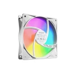 Kép 4/5 - Be Quiet! Cooler 12cm - LIGHT WINGS LX 120mm PWM White Triple-Pack (RGB, 1600rpm, 25,5dB, fehér)