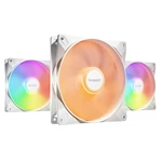 Kép 1/5 - Be Quiet! Cooler 14cm - LIGHT WINGS LX 140mm PWM high-speed White Triple-Pack (RGB, 1800rpm, 30,5dB, fehér)