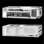 Kép 12/12 - Advance Hangszóró - SOUNDPHONICS RGB 6W RMS (2.0, 3,5mm Jack, RGB, fekete)