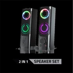 Kép 4/12 - Advance Hangszóró - SOUNDPHONICS RGB 6W RMS (2.0, 3,5mm Jack, RGB, fekete)
