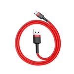 Kép 3/7 - Baseus Cafule USB-USB-C kábel, 3A, 1m (piros)