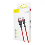 Kép 6/7 - Baseus Cafule USB-USB-C kábel, 3A, 1m (piros)