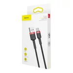 Kép 6/7 - Baseus Cafule USB-USB-C kábel, 3A, 1m (piros-fekete)