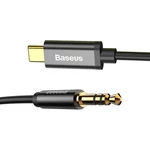 Kép 3/8 - Baseus Yiven USB-C - 3,5 mm-es mini jack audio kábel, 1,2 m (fekete)