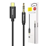Kép 8/8 - Baseus Yiven USB-C - 3,5 mm-es mini jack audio kábel, 1,2 m (fekete)