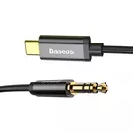 Kép 3/8 - USB-C audiokábel 3,5 mm-es mini jack Baseus Yiven 1,2 m-es (fekete)