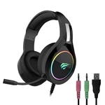 Kép 2/7 - Havit GAMENOTE H2232D RGB USB + 3,5 mm-es gamer fejhallgató