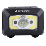 Kép 2/4 - Superfire X30 zseblámpa érintésmentes kapcsolóval, 340lm, USB