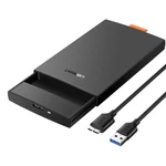 Kép 3/4 - UGREEN 2,5" SATA SSD/HDD külső ház (fekete)