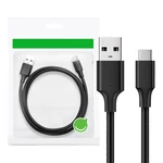 Kép 1/6 - UGREEN USB és USB-C 3.0 kábel, 1m (fekete)