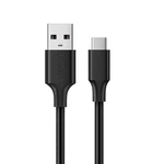 Kép 2/6 - UGREEN USB és USB-C 3.0 kábel, 1m (fekete)