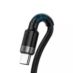 Kép 7/10 - Baseus Cafule USB-USB-C kábel Huawei SuperCharge, QC 3.0, 5A 1m (fekete-szürke)