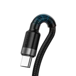 Kép 7/11 - Baseus Cafule USB-USB-C kábel Huawei SuperCharge, QC 3.0, 5A 1m (fekete-szürke)