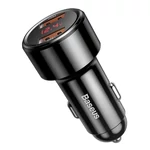 Kép 4/9 - Baseus Magic 2x USB autós töltő, QC 3.0, 45W (fekete)