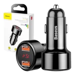 Kép 9/9 - Baseus Magic 2x USB QC 3.0 45W autós töltő (fekete)