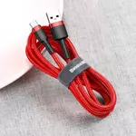 Kép 8/9 - USB-USB-C kábel Baseus Cafule 2A 3m (piros)