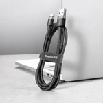 Kép 8/9 - Baseus Cafule USB-USB-C kábel, 2A, 3m (szürke-fekete)