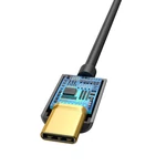 Kép 4/7 - Baseus L54 USB-C audioadapter + 3,5 mm-es mini jack (fekete)