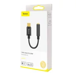 Kép 7/7 - Baseus L54 USB-C audioadapter + 3,5 mm-es mini jack (fekete)