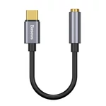 Kép 2/6 - Baseus L54 USB-C audioadapter + 3,5 mm-es mini jack csatlakozó (szürke)