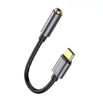Kép 3/6 - Baseus L54 USB-C audioadapter + 3,5 mm-es mini jack csatlakozó (szürke)